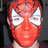Spiderman Face Painting