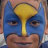 Wolverine Face Painting