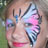 Butterfly Face Painting