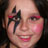 Lady Gaga Face Painting