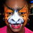 Cheetah Face Painting