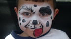 Dalmation Face Painting