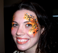 Fall Fairy Face Painting